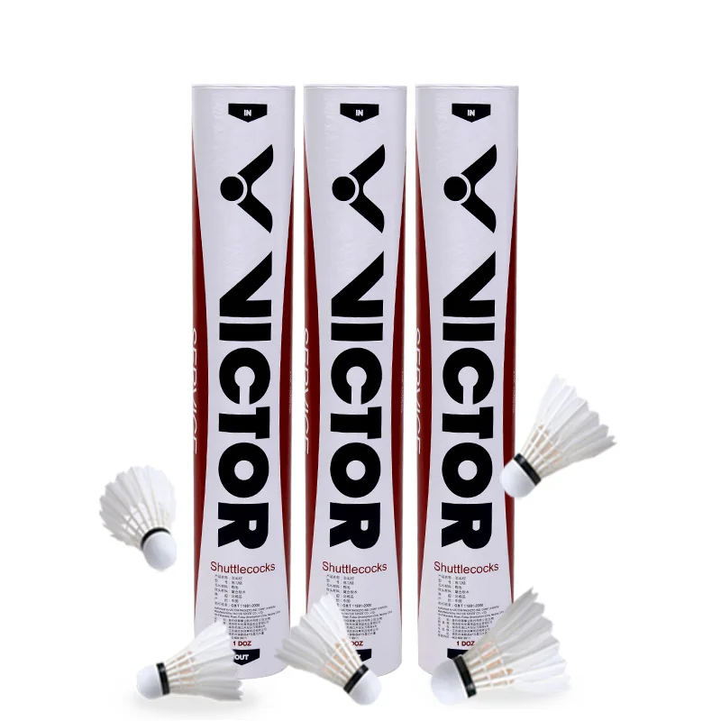 100% Genuine Victor SPECIAL/SERVICE Shuttlecocks Badminton Shuttle Duck Feather Ball Badminton Shuttlecock badminton shuttlecock,badminton ball,feather shuttlecock