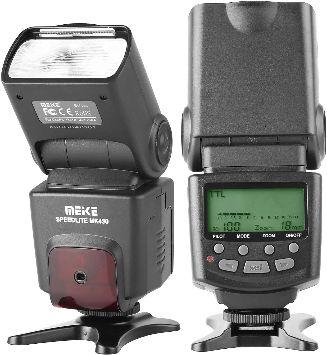 Meike MK430 TTL жк-Вспышка Speedlite совместимая с DSLR-камерой Canon/Nikon