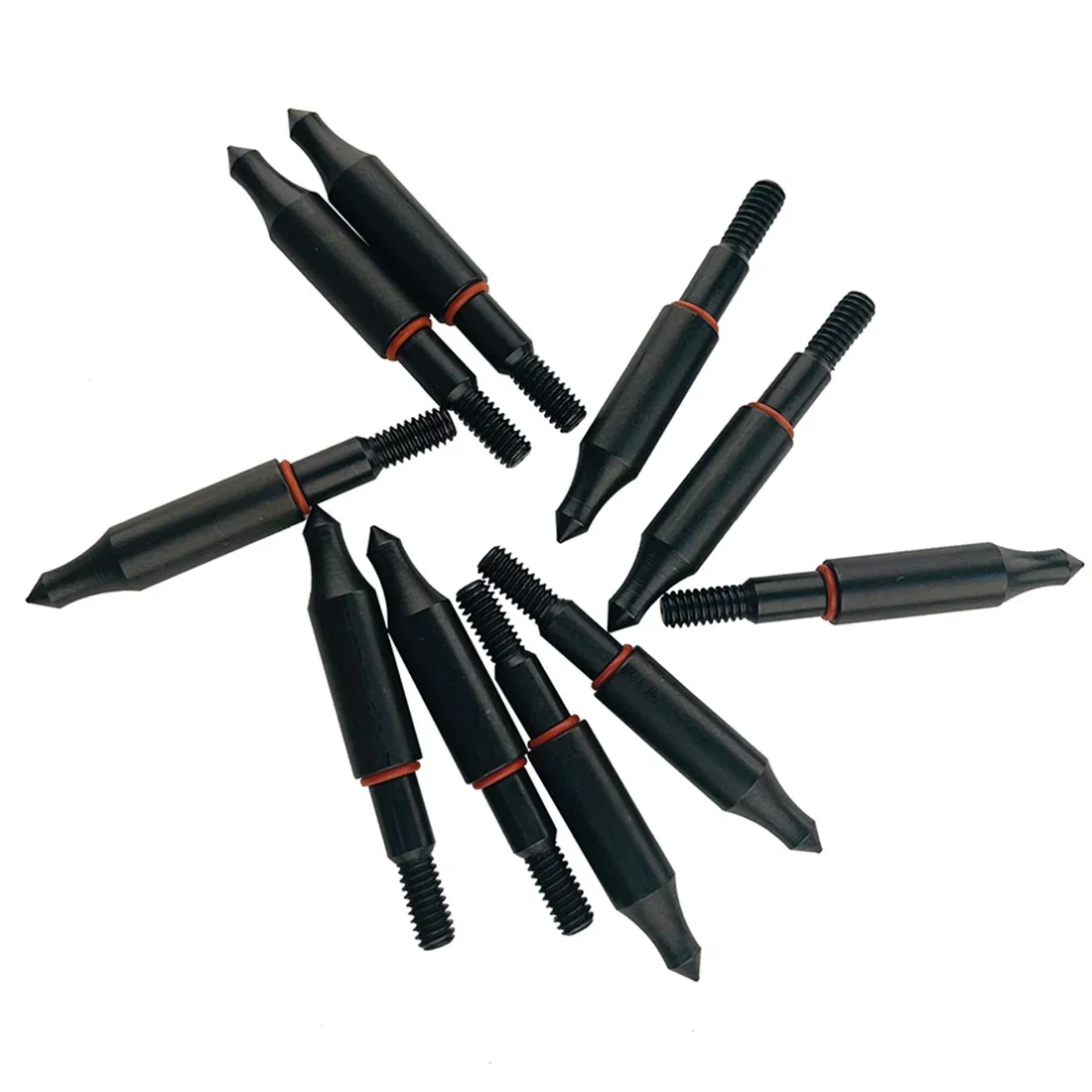Arrow Tips archery arrowhead 12Pcs ID6.2MM OD8.0MM 100/150/175gr for Arrow Shaft Head Compound Recurve Bow Hunting