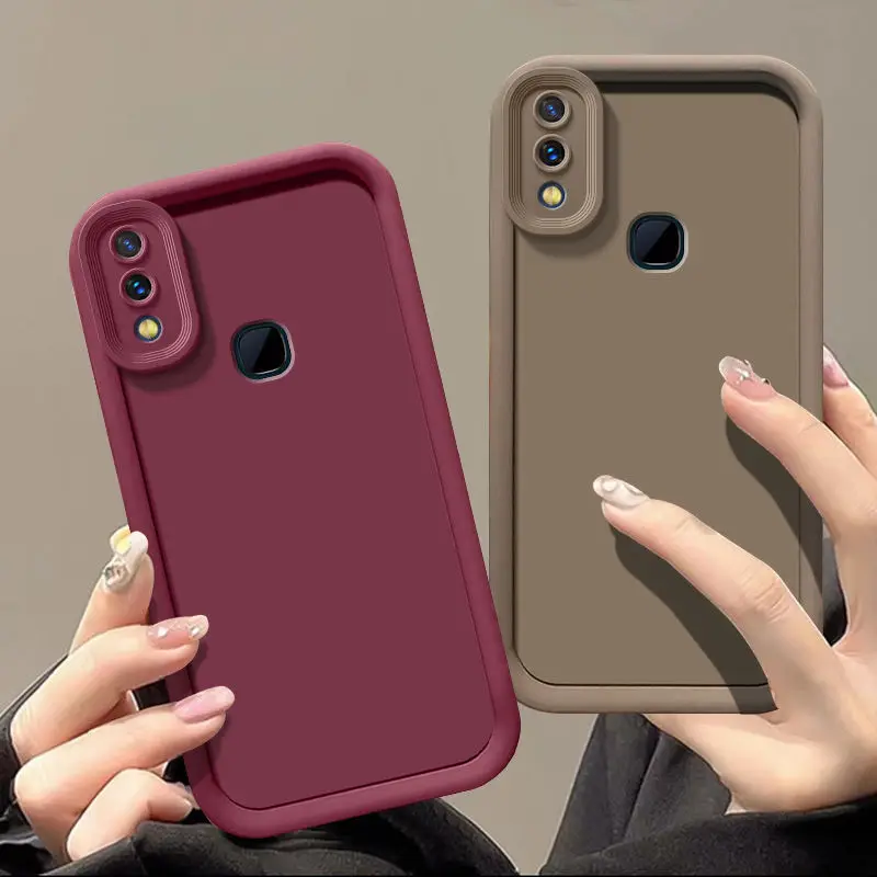 Sleek Matte Anti-Drop Soft Protective Cover for Full Phone Protection