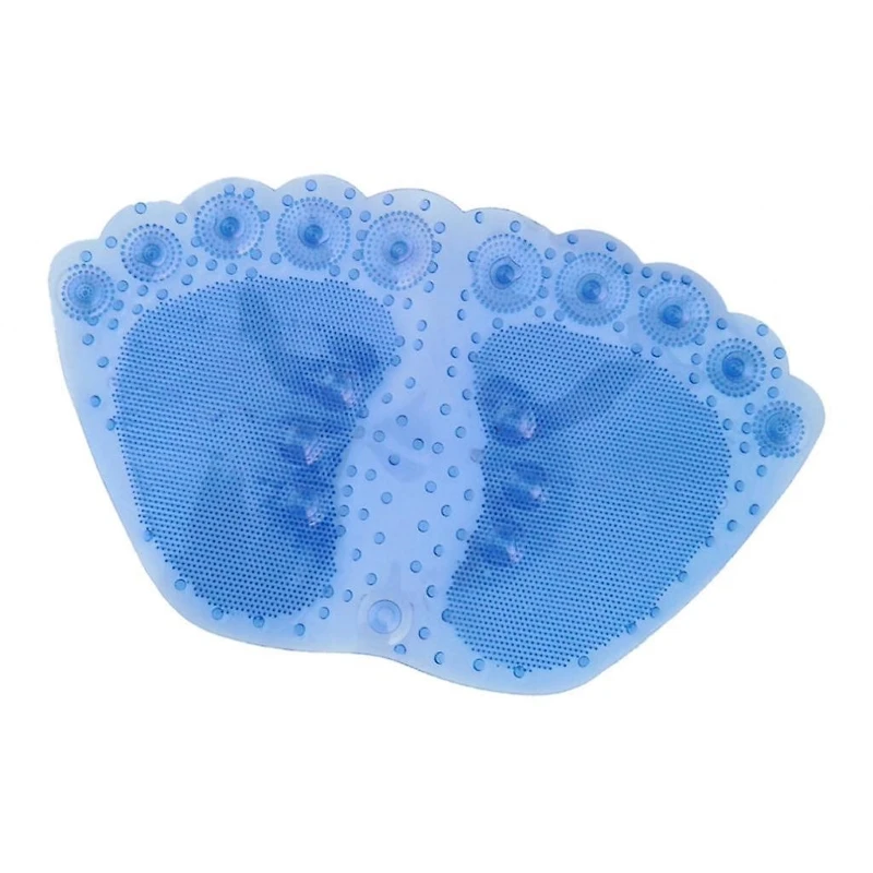 Bath Mat PVC Non-slip with Suction Cups Shower Room Foot Massage Cartoon shape Soft washable