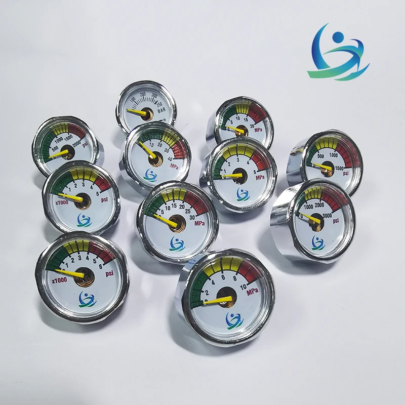 مقياس الضغط مقياس الضغط صغير غيج ، مضخة يدوية الهو...