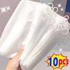 10pcs Frosted Clear Plastic Package Cloth Travel Storage Bag Custom Waterproof Bag Zipper Lock Self Seal Matte Portable Bags 1
