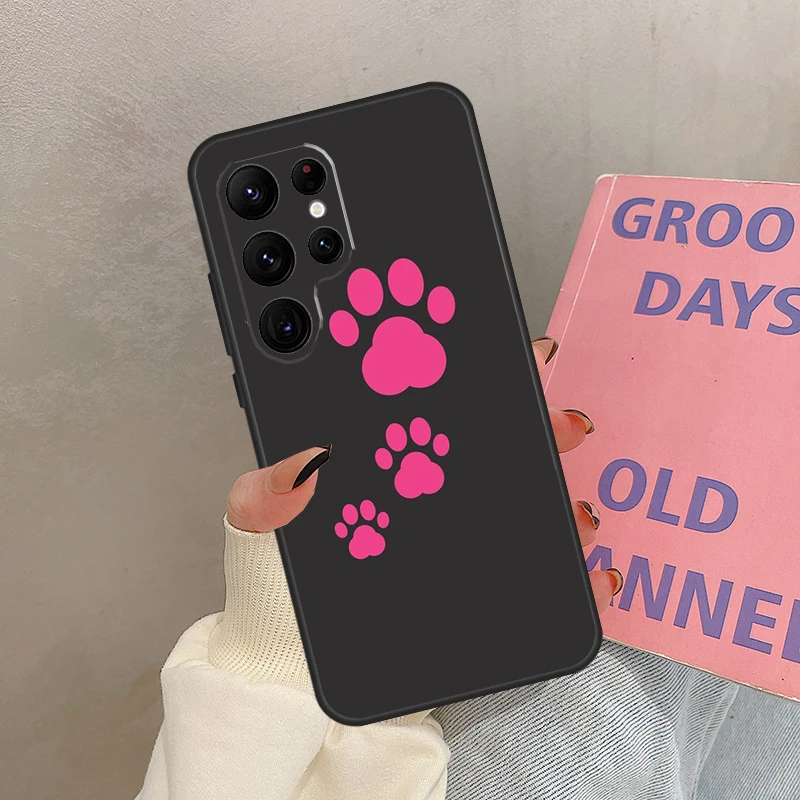 Dog Paw Protective Phone Case with Enhanced Design