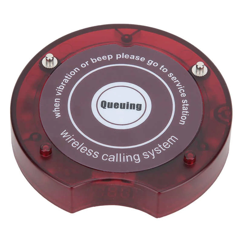 5pcs/lot Wireless Calling System Pager Restaurant Guest Paging Queuing System Receiver SU-668 Waiter Pager Call Customer