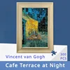45*32cm Paper Jigsaw Puzzle 350 Pieces Cafe Terrace at Night Van Gogh Stress Relief Children Educational Entertainment Christmas 3
