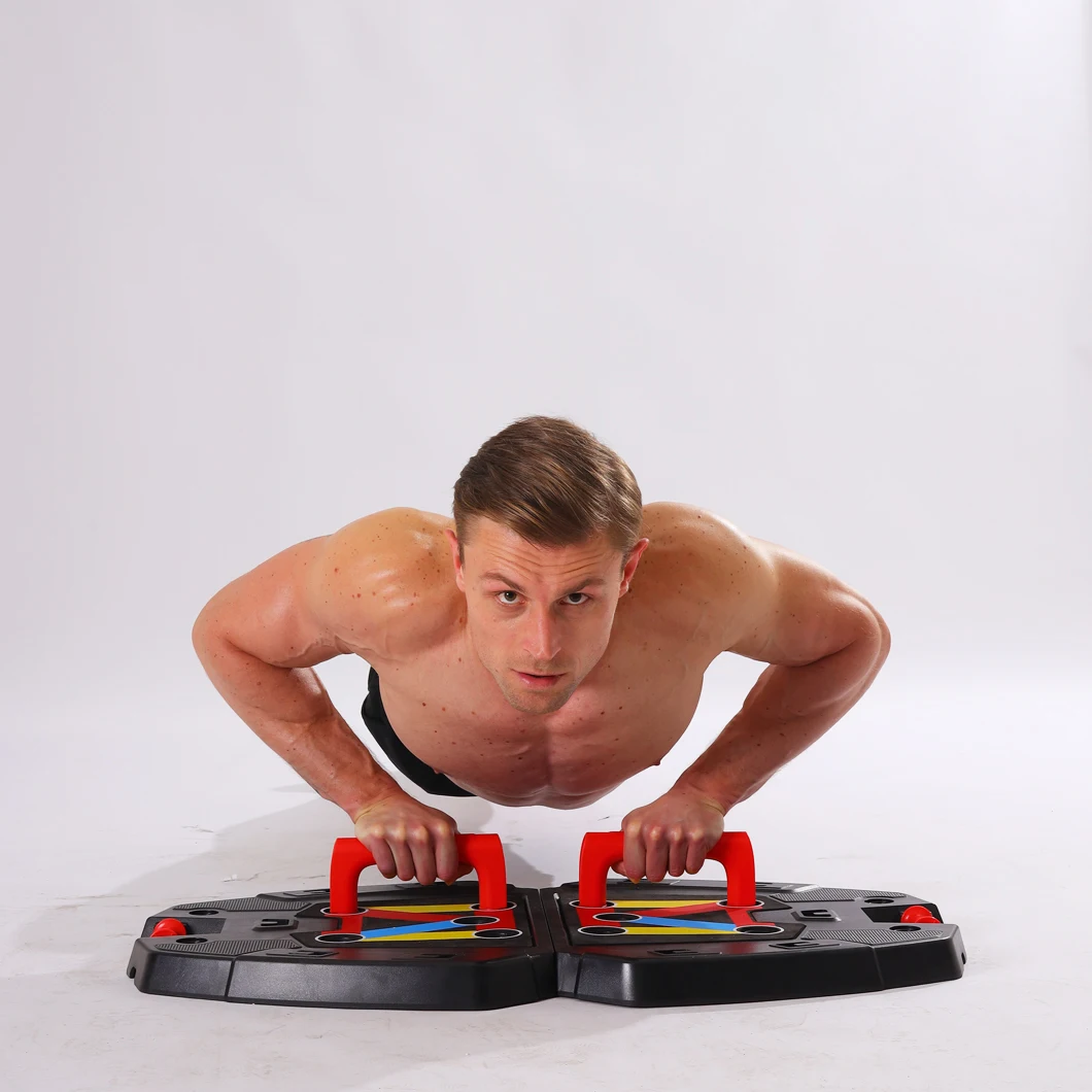 Professional Push up Board with Resistance Bands Multi-Functional 20 in 1 Workout Push-up Stands Board for Men and Women