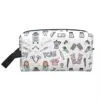 Doctor Nurse Large Cosmetic Bags Enfermera En Apuros Makeup Bag Accessories for Woman Makeup Pouch for Purse Water Resistant 1