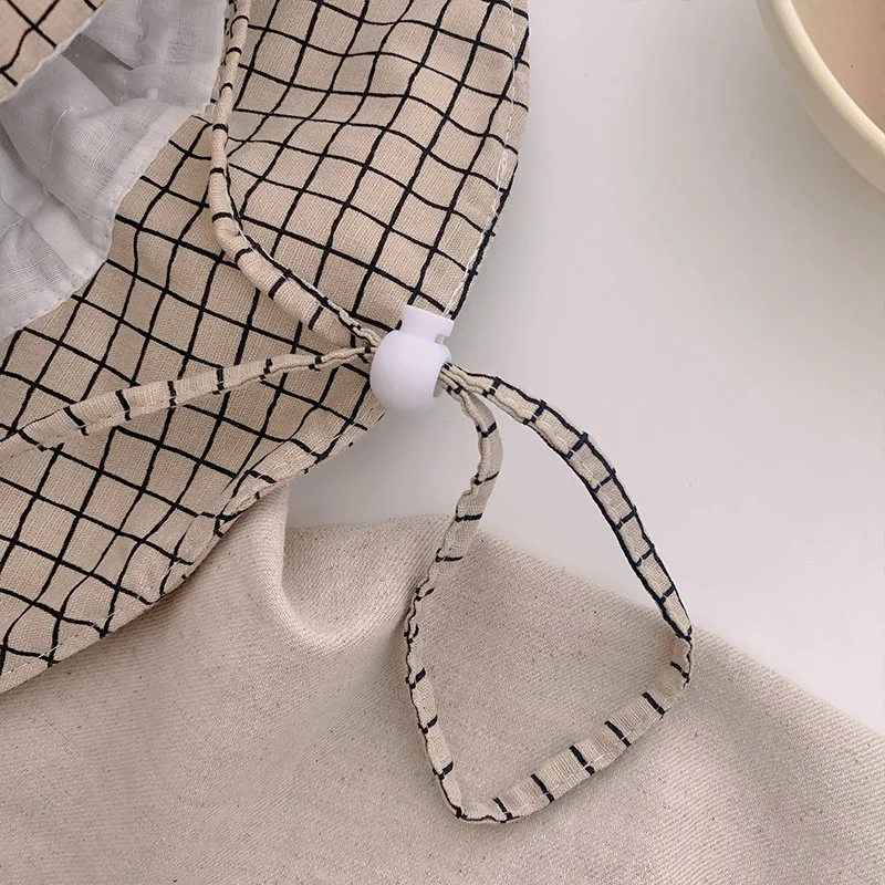 Spring Summer Sun Protector Cap Turban 2023 New Baby Korean Cute Cartoon Bear Doll Fishmen Hat for Toddler Boy Girls Bucket