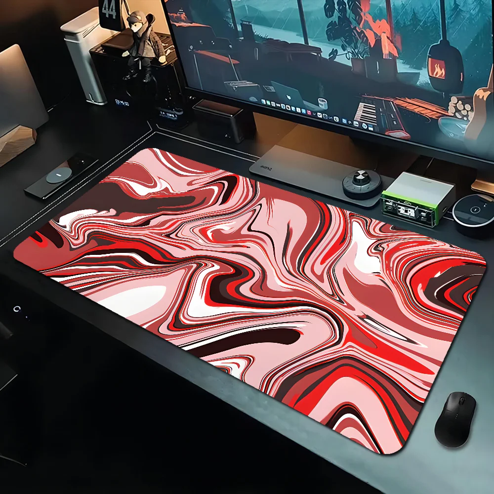 Strata Liquid INS Tide Large Office Computer Desk Mat Table Keyboard Big Mouse Laptop Cushion Non-slip for Teen Girls Bedroom 5