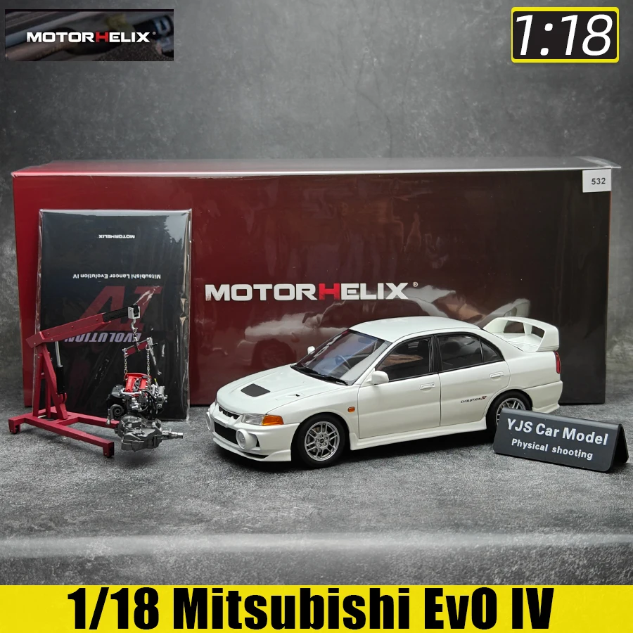 MOTORHELIX MH 1:18 New Mitsubishi Lancer Evolution IV Generation 4