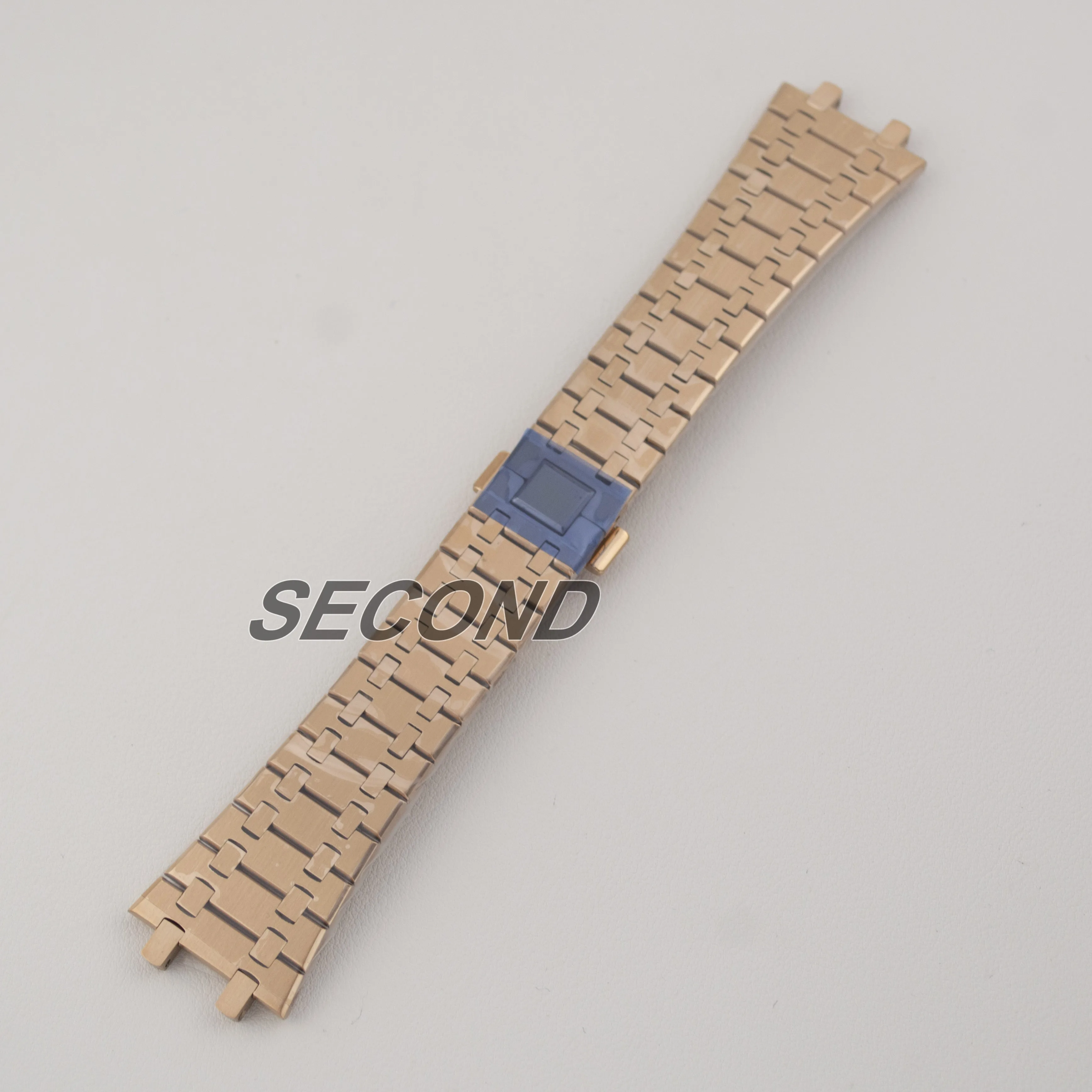 Rose Gold Black PVD Stainless Steel Watch Case with Sapphire Glass - 41mm Waterproof Design
