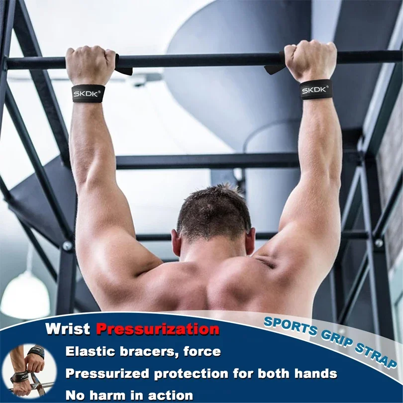 Weightlifting Wrist Support Straps For Gym Strength Training_voghion.com