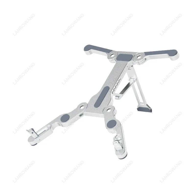 Suitable for Notebook Computer Bracket Aluminum Alloy Foldable Storage Portable Heat Dissipation Mobile Phone Tablet Bracket