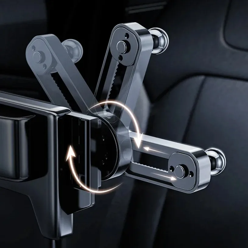 360° Rotation Car Phone Holder Stand Accessory Adjustable Interior Bracket Extension Rod for 17mm Ball Holder Car Display Screen