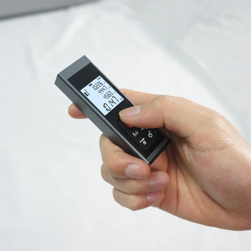 Kinlopto Mini Laser Rangefinder 100M Portable Multifunction Distance Meter Type C High Precision Measurement Rechargeable laser rangefinder distance meter