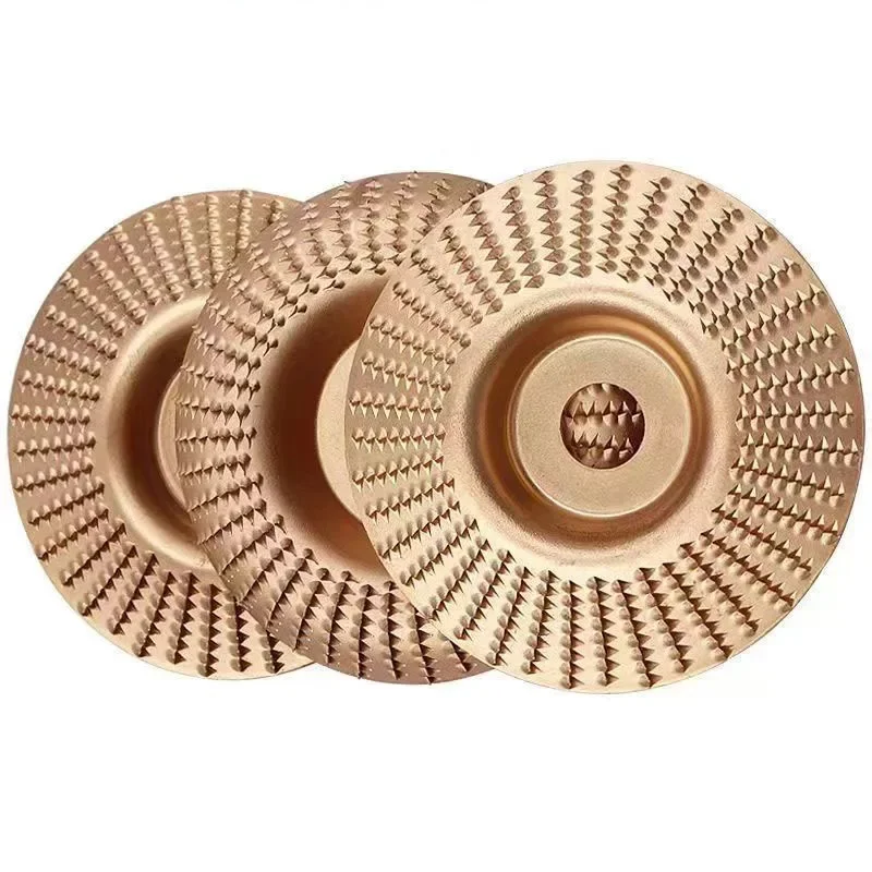 3 pieces of wood polishing tools,including angle grinder, burr grinding disc, burr grinding wheel, and woodworking tool