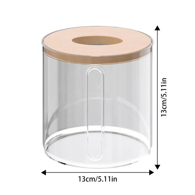  Tissue Storage Box Roll Paper Dispenser Box Toilet Paper Holder With Side Unique Slot For Living Room Restaurant Bathroom 6