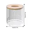  Tissue Storage Box Roll Paper Dispenser Box Toilet Paper Holder With Side Unique Slot For Living Room Restaurant Bathroom 6