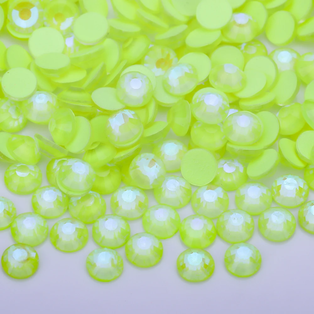 Fluorescent Glitter Neon Rhinestones for DIY Nail Art and Fashion Accessories