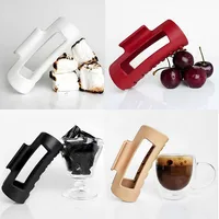 Silicone Soft Claw Clip Nonslip Elegant Hair Clip Flexible Trendy Hair Accessories for Birthday Christmas Gift