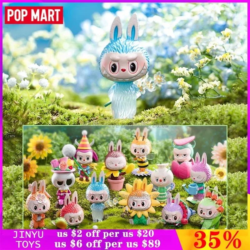 POPMART LABUBU The Monsters Flower Elves Series Mystery Box Cute