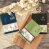 32K Chinese Style Retro Notepad Color Painting Illustration Inner Page Gold Stamping Craft Cover Hand Account Book Stationery 3