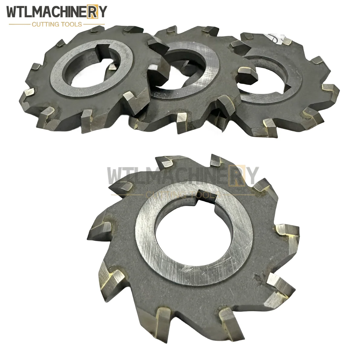 1Pc OD:50mm Carbide Double Angle Milling Cutter V Shape Slot Trapezoid Slot