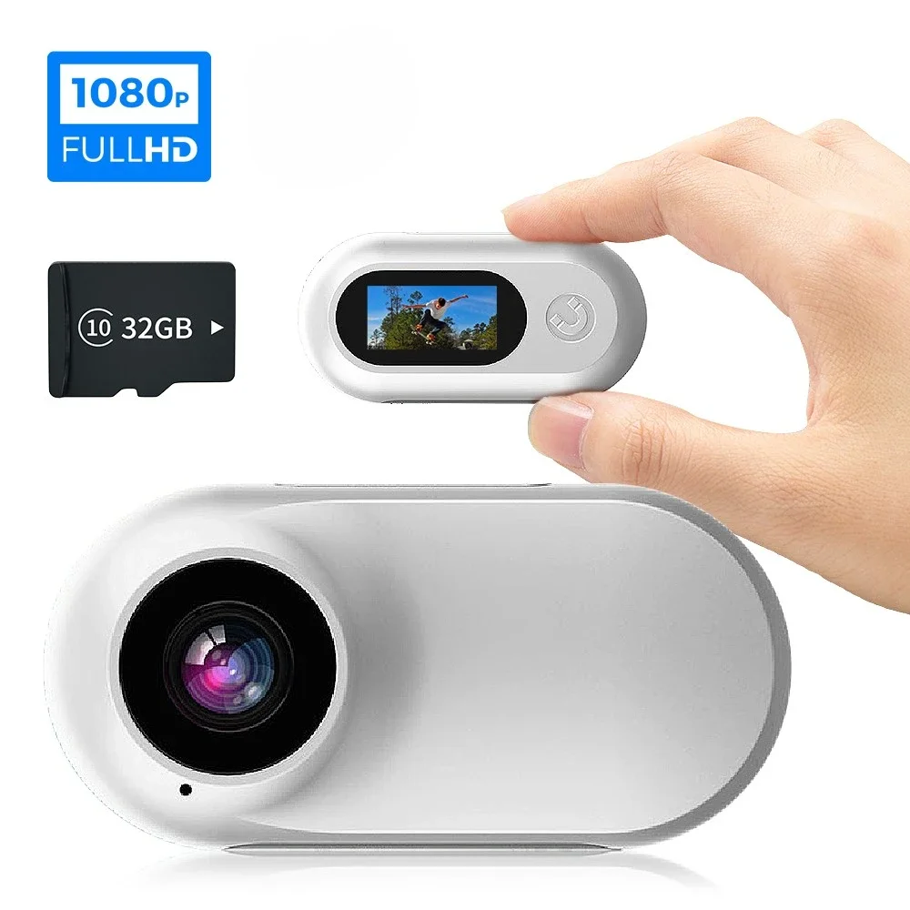 1080P Mini Action Camera Outdoor Portable Pocket Cam Video Dvr Recorder Sport Dv Bike Moto Dash Cam Per Auto Bicicletta