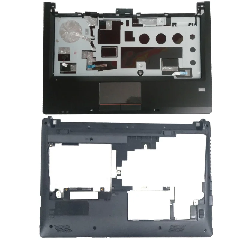 

Новый корпус для ноутбука Lenovo K27, Упор для рук, верхний корпус/нижний корпус, черный корпус для компьютера