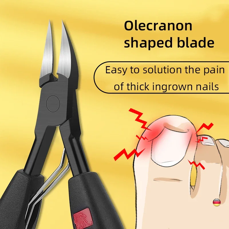 Nail Clipper Nail Clippers Toe Nail Clipper Nail Clippers Toenail Cutter Stainless Steel Pedicure Thick Toe Nail Correction Deep Into Manicure Tools Grooves