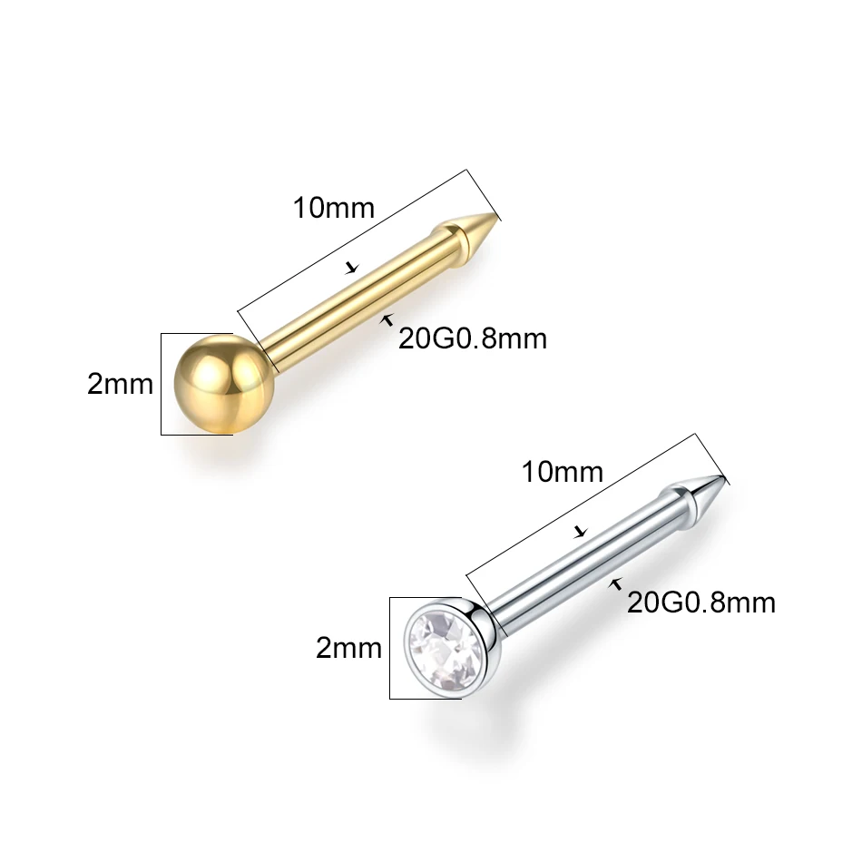 Nose Stud Piercing Gun Disposable Safe Sterile Piercing Unit Nose Tool Machine Earring Stud 1PC Body Jewelry nose studs piercing jewelry body piercing earrings ear piercing jewelry metal jewelry body jewelry body piercing jewelry nose piercing gun piercing tool body piercing kit