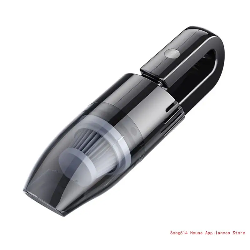 

ABS Vacuum Cleaner for Car Homes 120w High-Power Handheld-Vacuum-Cordless Cleaner Portable Car Vacuum Cleaner 6000pa 95AC