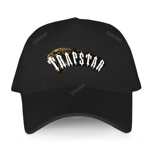 Men's summer baseball cap black Adjuatable casual style hats TRAPSTAR man Hip Hop cool short visor hat Adult sport bonnet 3