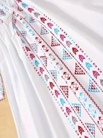 Combinaison barboteuse imprimée à manches longues pour filles, printemps-automne, manches cloche, pour enfants 5