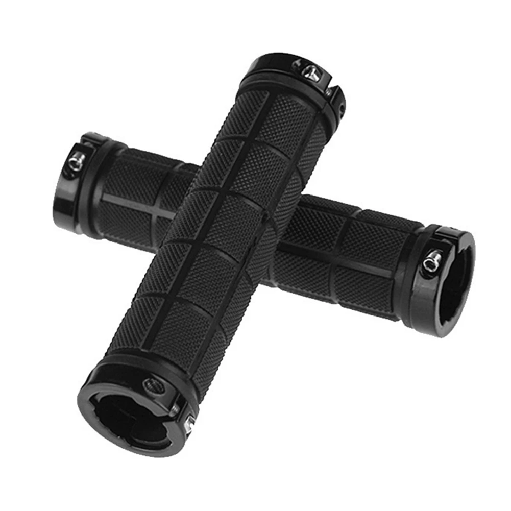 

Mountain Bike Road Folding Bicycle Handlebar Bilateral Locking Grips 132mm Anti-skid Replace Handlebar MTB Cycling Parts