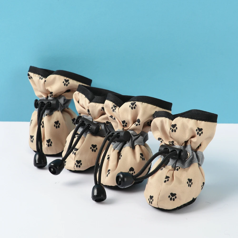 Title 3, 4pcs Reflective Dog Shoes for Small Medium Dogs...