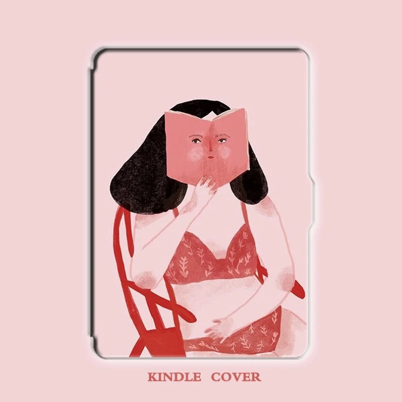 

Смарт-чехол с рисунком принцессы для Kindle Paperwhite 12345 10-го поколения, Магнитный чехол для нового Kindle 658