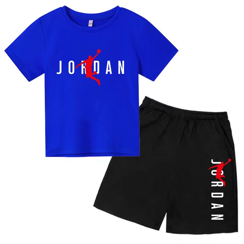 Kids' Activewear Boys Girls Teen Summer Short Sleeve Tops Kids Casual Sun Rice Fashion Short T Shorts Outdoor Tracksuit 5