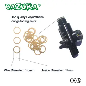 Dichtung 21 x 8 x 3 - Flachdichtung klar weich für CO2 Adapter zur  Befüllung von 425g Flaschen u.a. geeignet für SodaStream