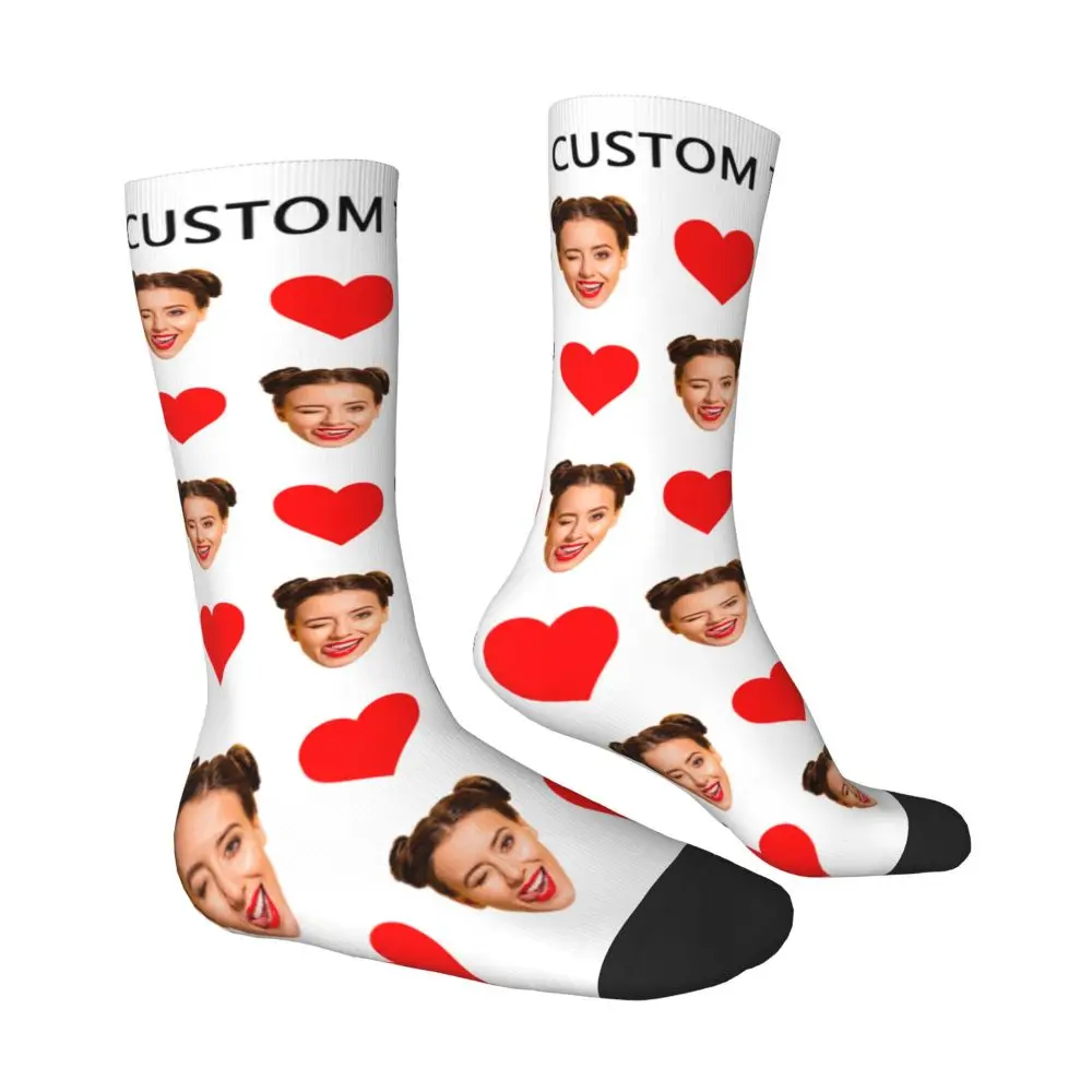 Personal Custom Avatar Printed Socks Cozy Sport Middle Tube Socks Cotton for Unisex Birthday Present 25 Sc9814b4fb2a34bcfa98b5682648ba322l