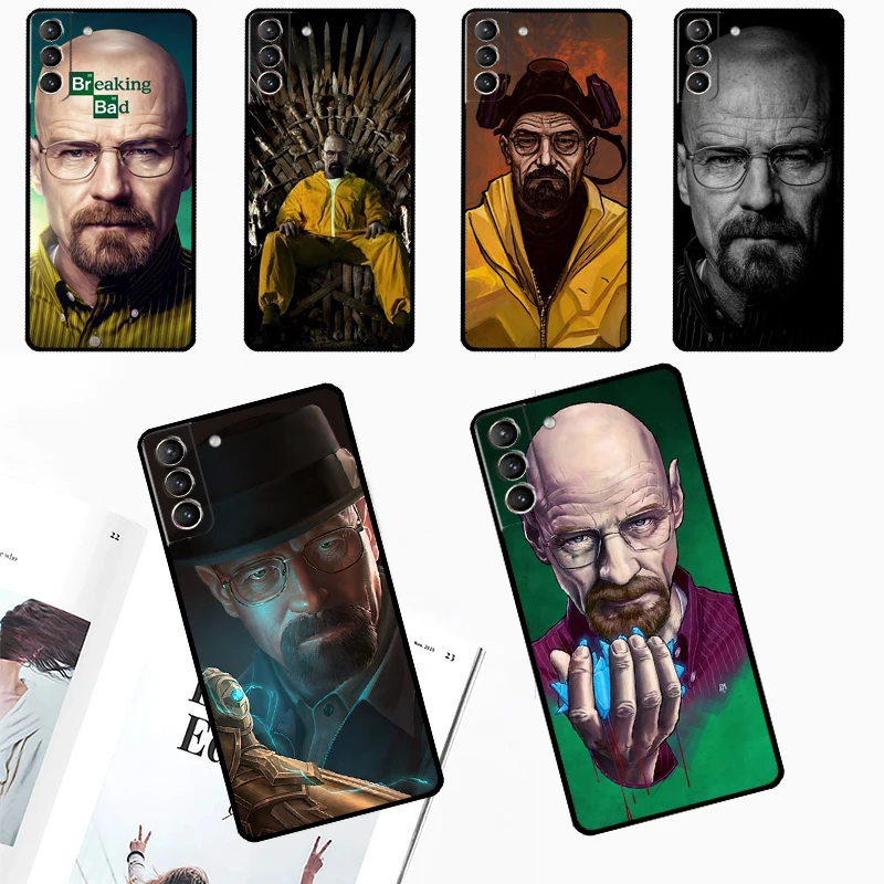 Breaking Bad Walter White Cover Per Samsung Galaxy S23 Ultra S8 S9 S10 S22 Plus S20 S21 Fe Note 10 20 S24 Ultra Case