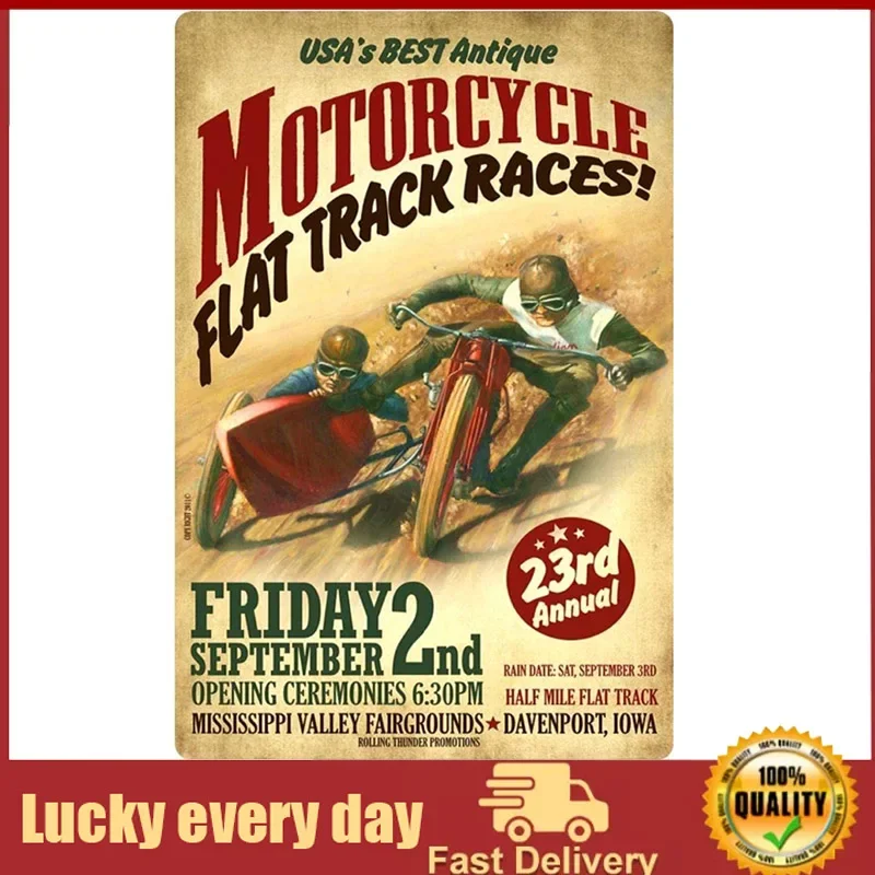 

Bobdsa Mrute Metal Tin Sign Motorcycle Antique Poster Retro Decorative Wall bar Garage Iron Paint Vintage Signs metal plate