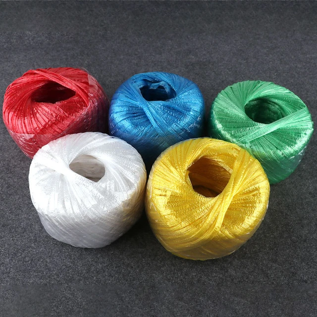 75m/Roll New Plastic Strapping Packing Corde Tear Film With Grass