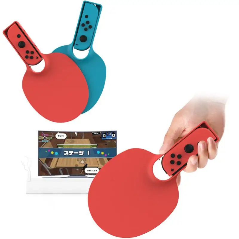 For Switch OLED Ping Pong Paddle Table Tennis Racket Game Shot For