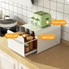 Nordic Desktop Skin Care Products Storage Box Kitchen Condiment Bottle Storage Bedroom Cosmetics Medicine Organizer Box 3