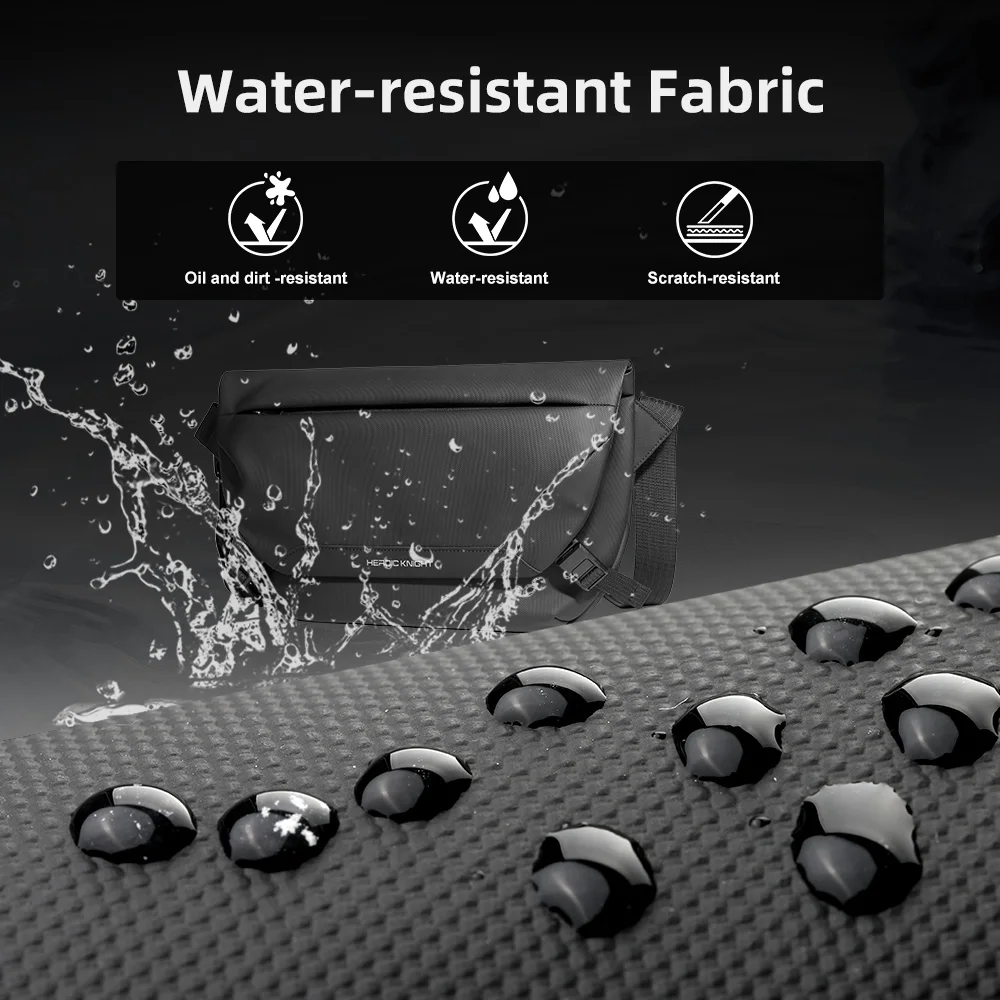 Versatile Waterproof Crossbody Sling Bag with Large Capacity