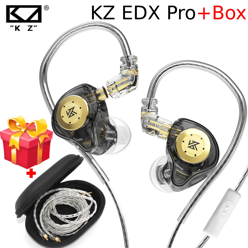 SIVGA queとKZ EDX PRO X KZ EDX Pro Hi-Fi Bass Dual Magnetic Dynamic Earbuds