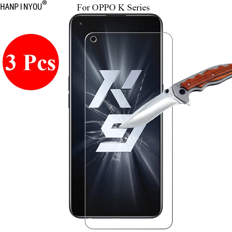 

3 шт./партия, защитное стекло 9H 2.5D для OPPO K11x K10 K10x K9s K9 K9x Pro K7x
