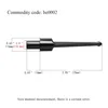 10pcs Smoking Pipe Mouthpieces Black Acrylic Mouthpiece Stem For 9mm Filter Smoke Pipe Holder Curved Straight Tobacco Mouthpiece 5